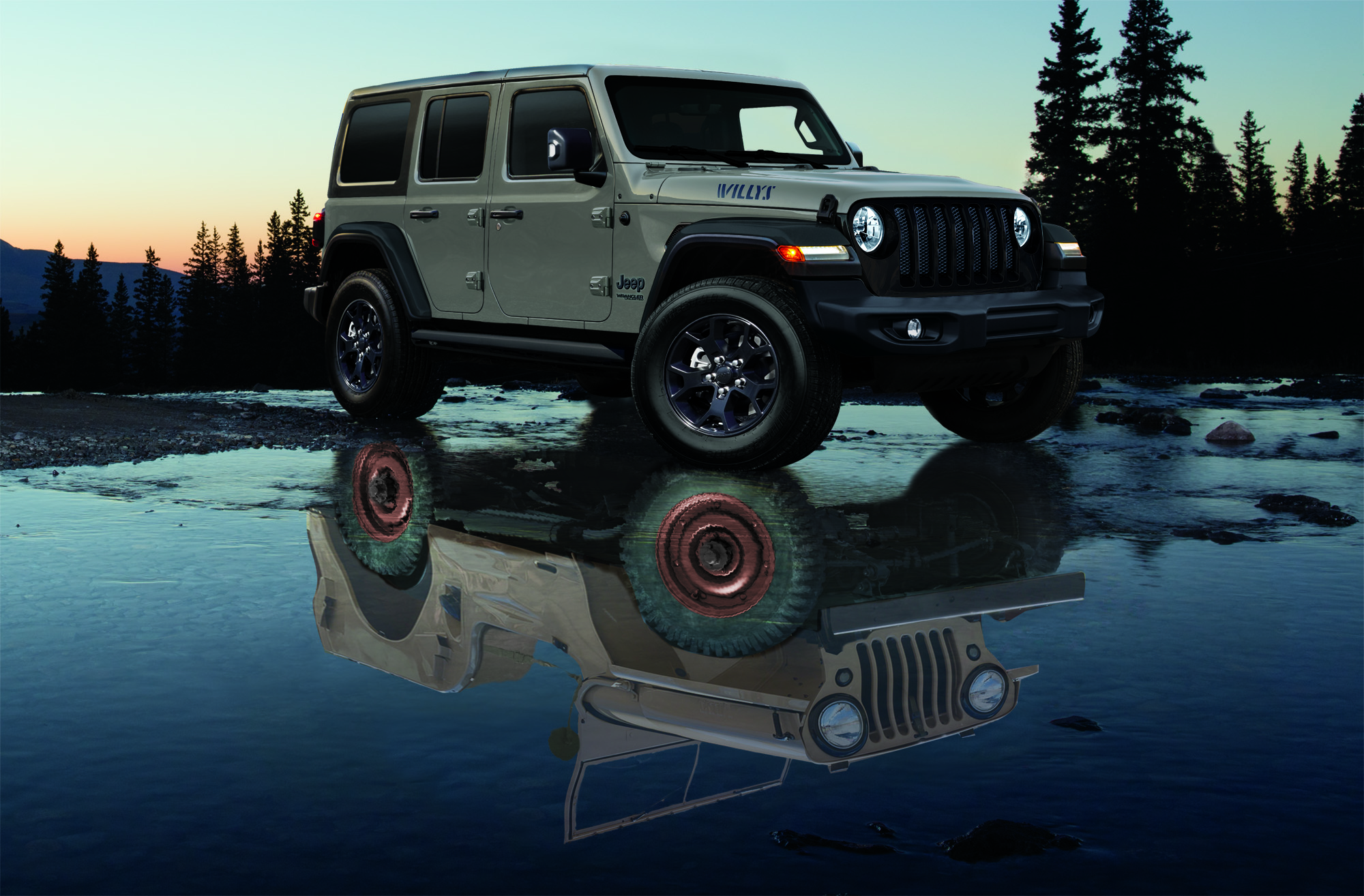 限定車「Jeep® Wrangler Unlimited Willys」を発売 | FCAジャパン株式会社